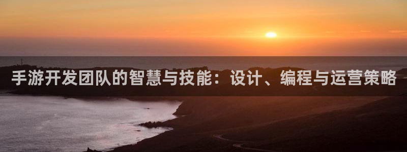 V8娱乐官网：手游开发团队的智慧与技能：设计、编程与运营策略